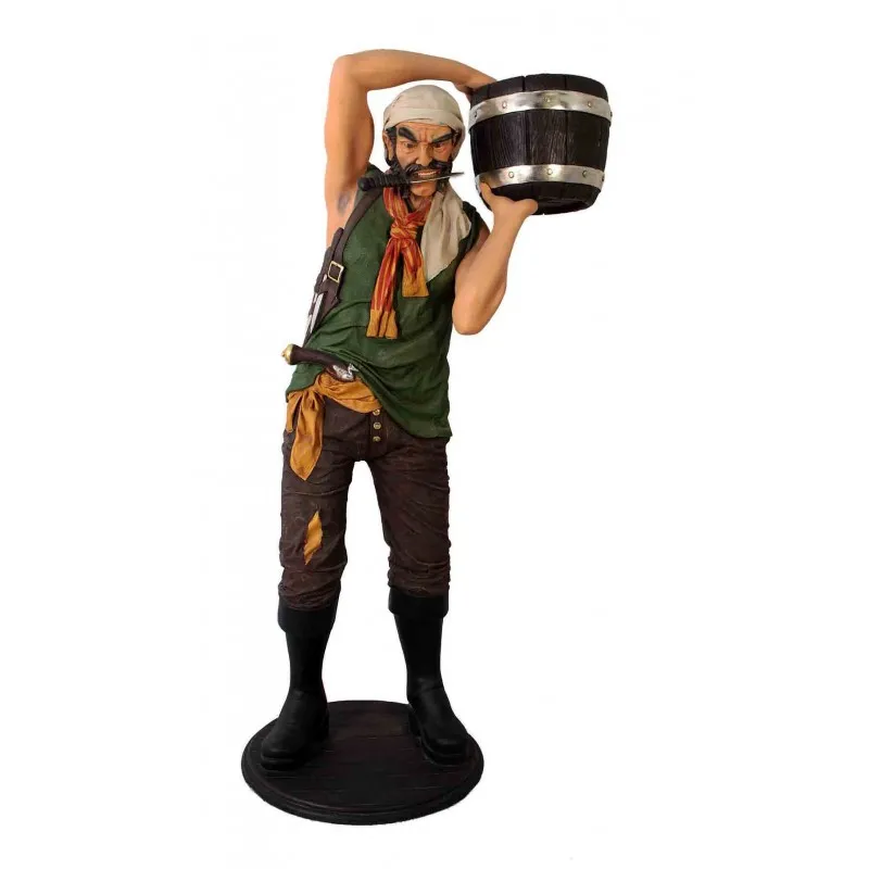Pirate with Bucket