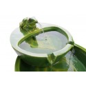  Solar Frog Cascade Water Feature  - H64cm 