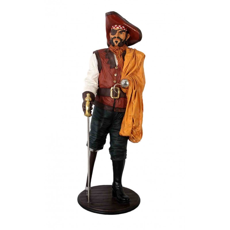 Capitaine avec une jambe de...