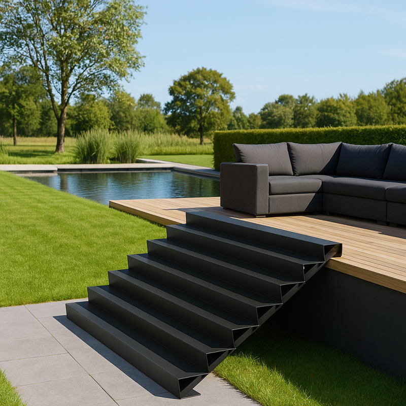 3000x1680x1190 Treppe aus...