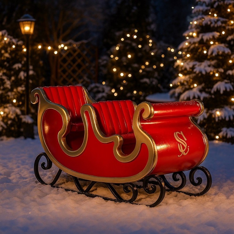 Traîneau du Père Noël, 4...