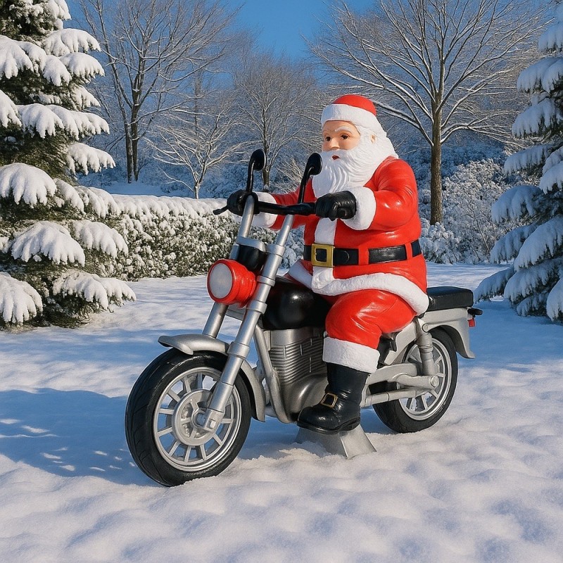 Weihnachtsmann auf einem...