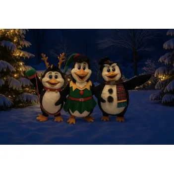 Penguin Family Band –...