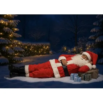 Santa Claus Sleeping –...