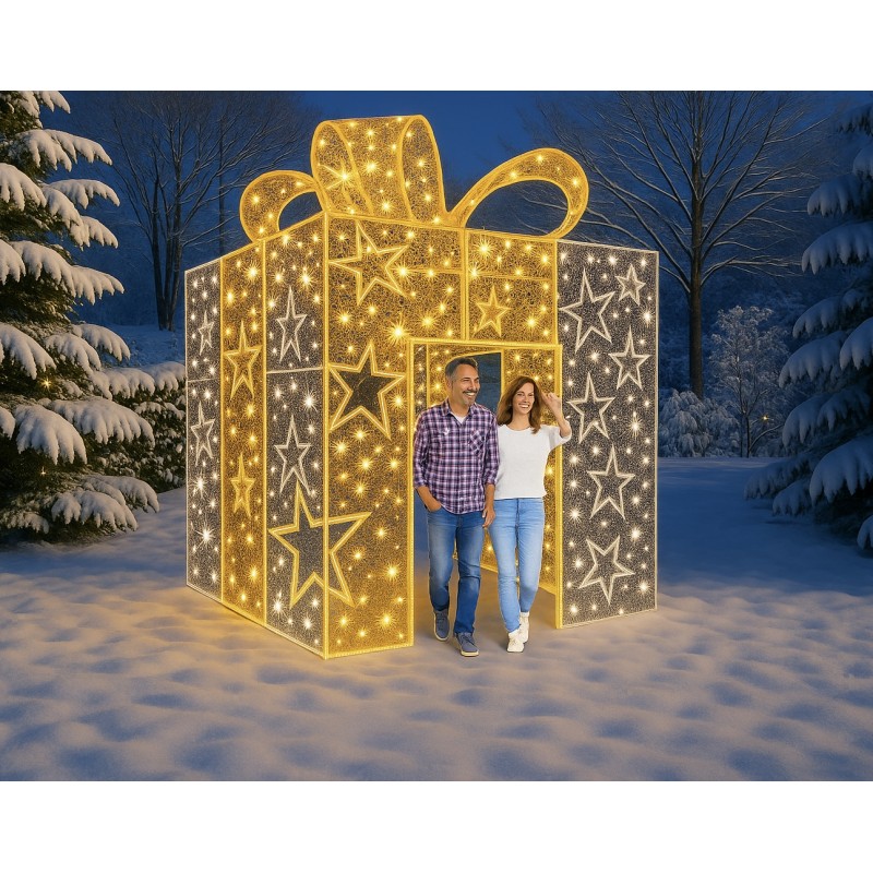 3D Christmas Giftbox 4m...