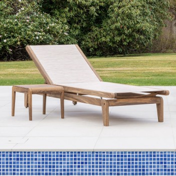 Bolney Sunbed Side Table in...