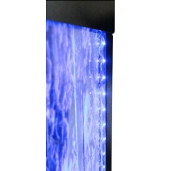  4ft / 122cm Bubble Water Wall with Colour Changing LED Lights - Indoor and Outdoor Use 