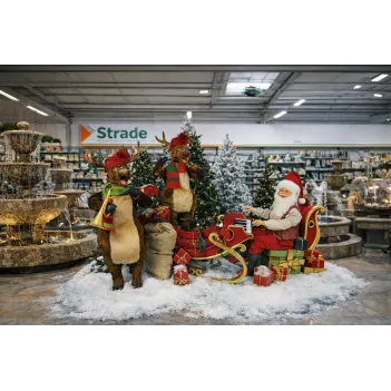 Santa Claus & Reindeer Band...