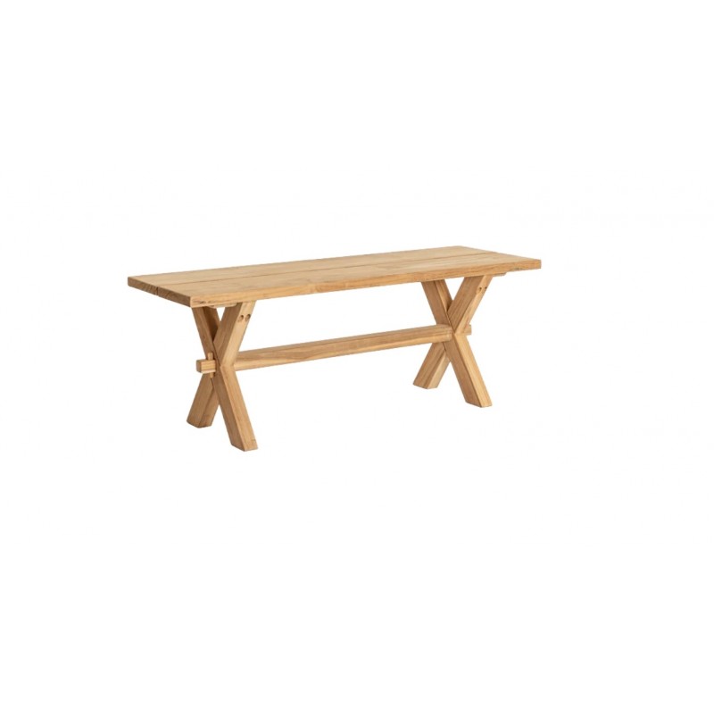 Banc Teak Plank 1.2 m en...