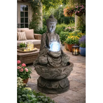 Fontaine de jardin Bouddha...
