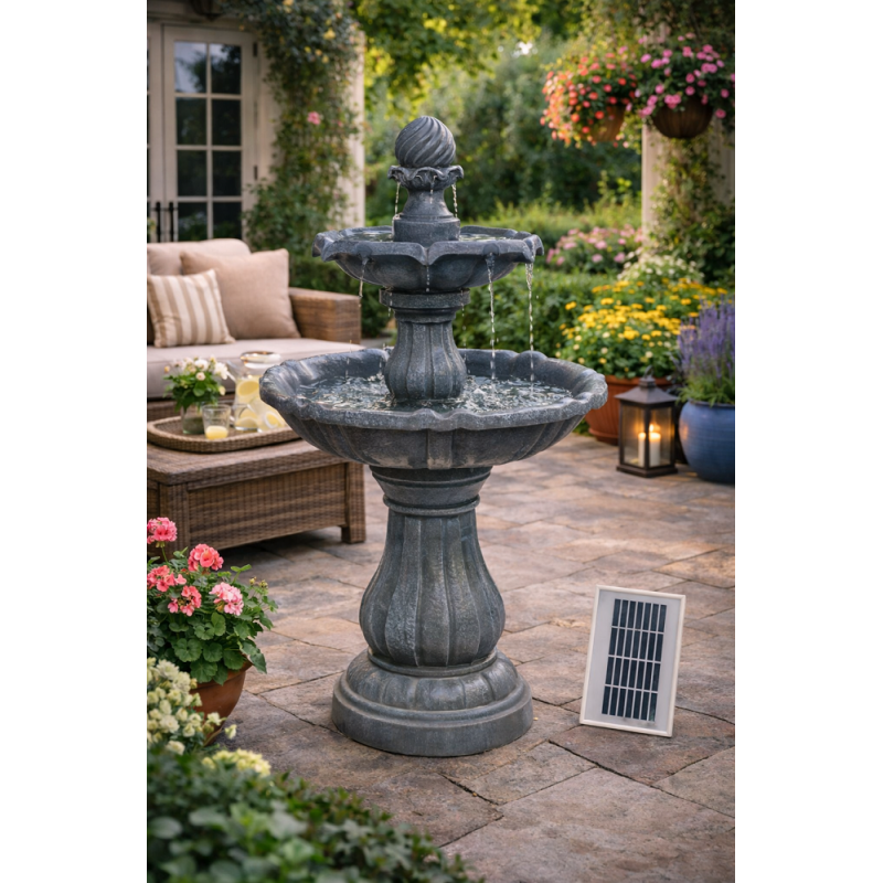 Grey Solar Imperial Tiered...