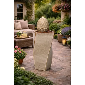 Ceramiczna fontanna...