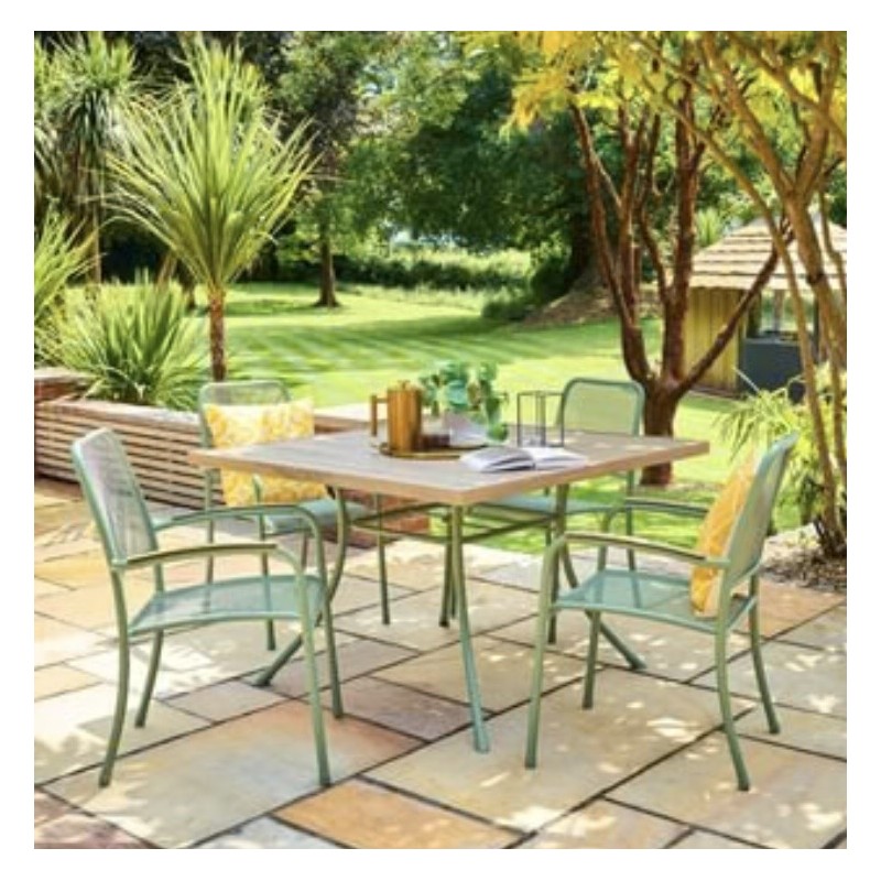 Bergen Metal Armchair –...