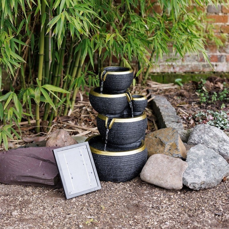 46cm Gold Edge Stacked...