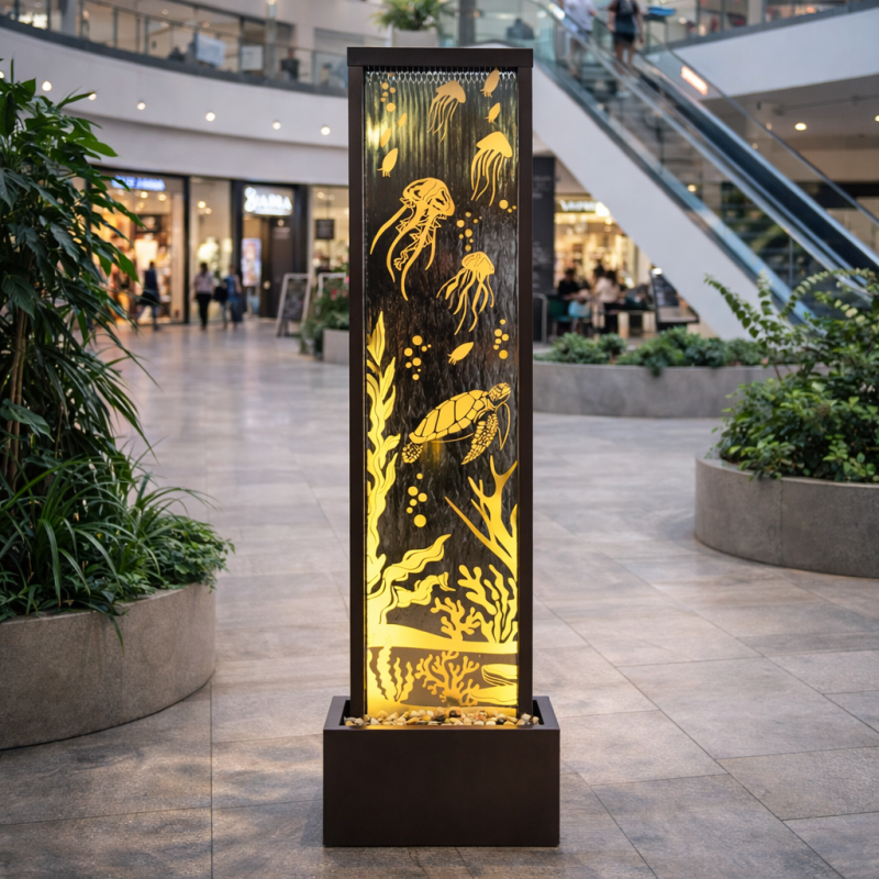 180cm Mur d’Eau Miroir...