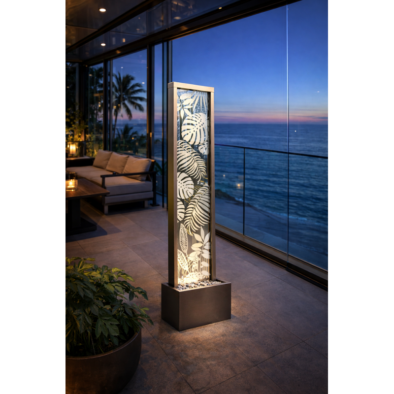 Lamego Leaf Print Mirror...