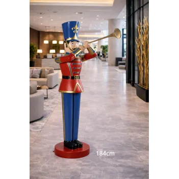 Un soldat avec une...