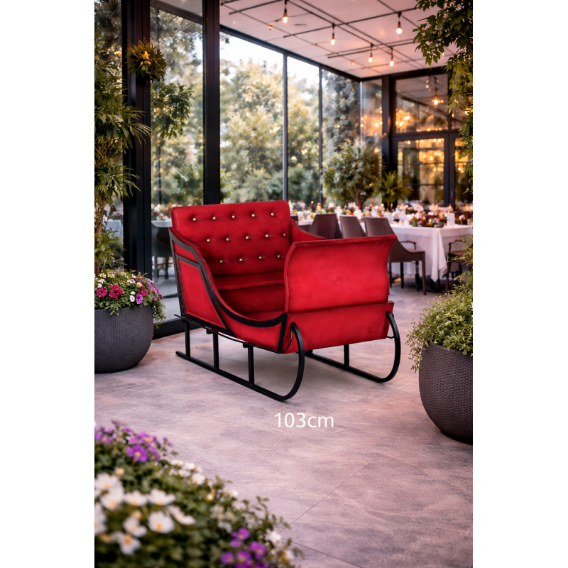 Der Schlitten des riesigen...