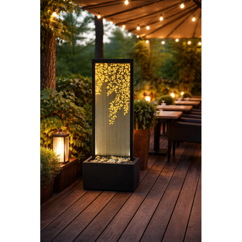 120cm Fontaine Miroir...