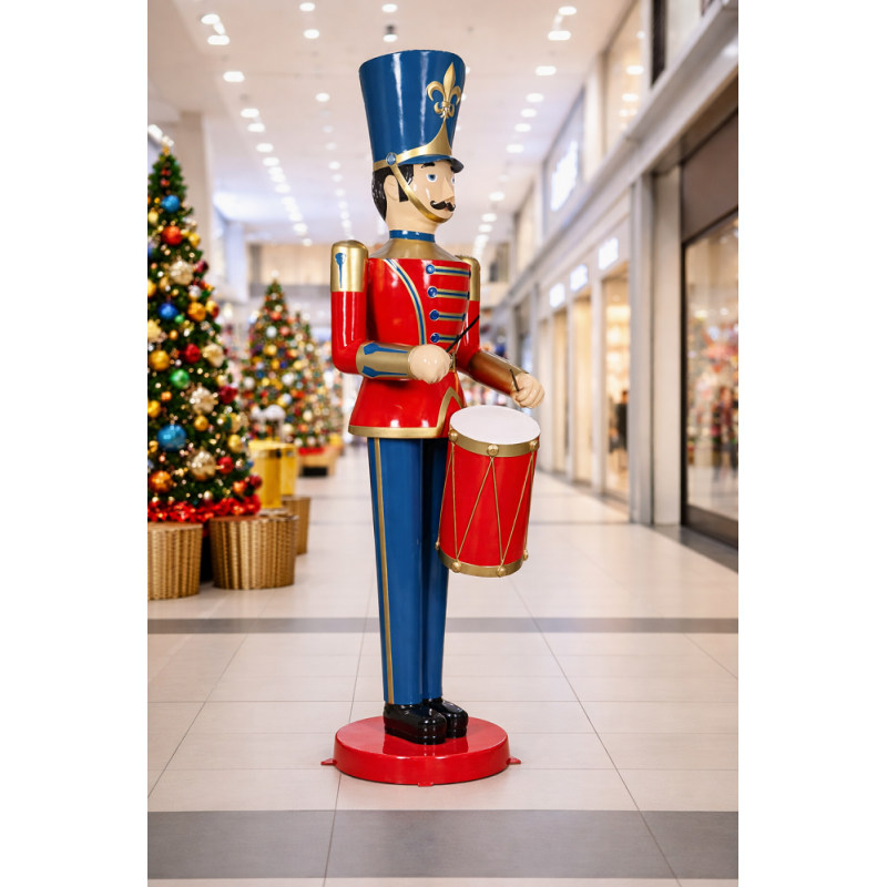 Large Toy Soldier & Drum