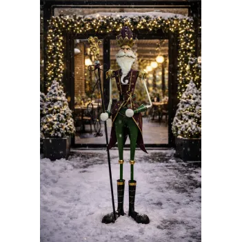 Nussknacker mit Krone – LED...