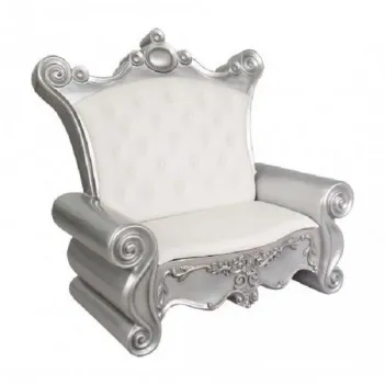 145cm Santa Sofa White and...