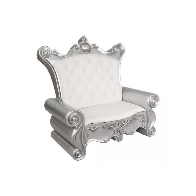 145cm Santa Sofa White and...