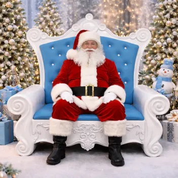 145 cm Santa Sofa Blau Weiß...