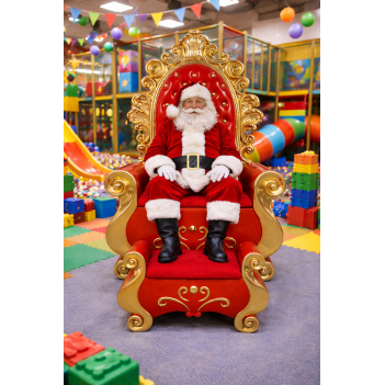 78 cm Santa Fußhocker Rot –...