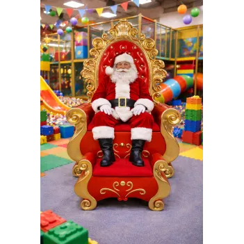 78cm Vánoční podnožka Santa...