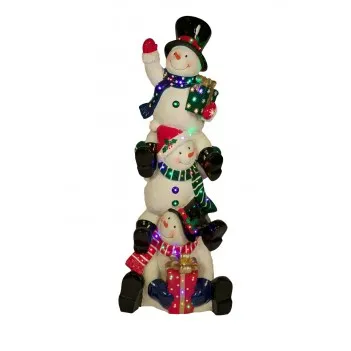152 cm Stacked Snowmen...