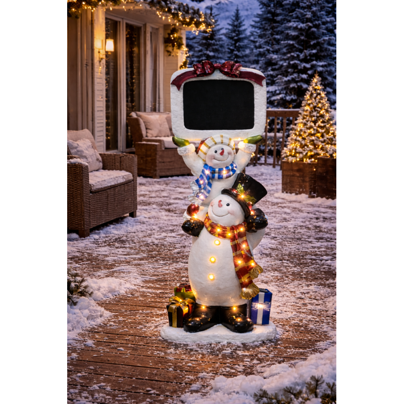 158 cm Snowmen Blackboard...