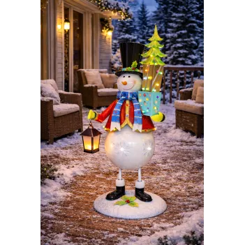 173 cm Schneemann mit...