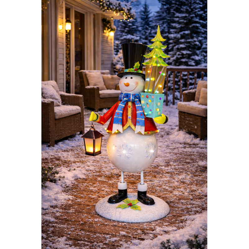 173 cm Schneemann mit...