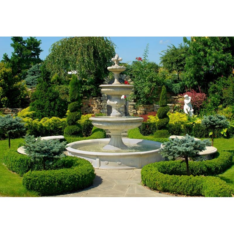 Granite Fountain woman with a pitcher 165 cm