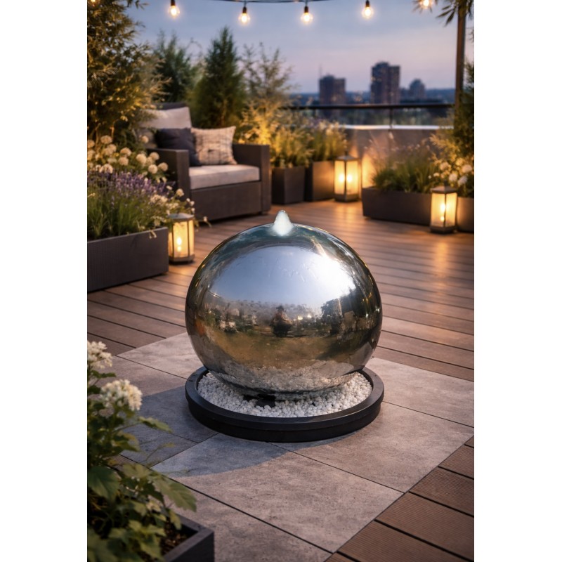 Solar 40cm Stainless Steel...