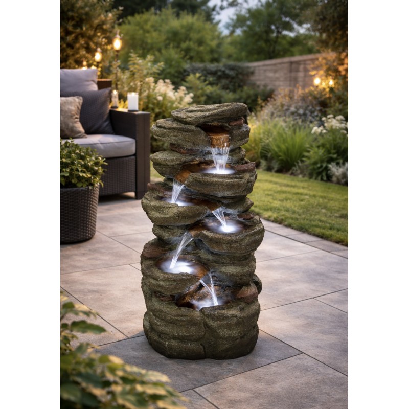 78 cm Solar Wellington Rock...