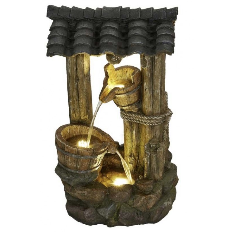 74 cm Садовый фонтан Solar...