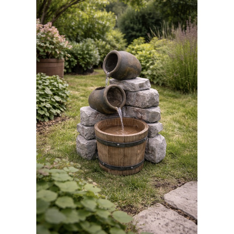 52 cm Medium 2 Pots &...