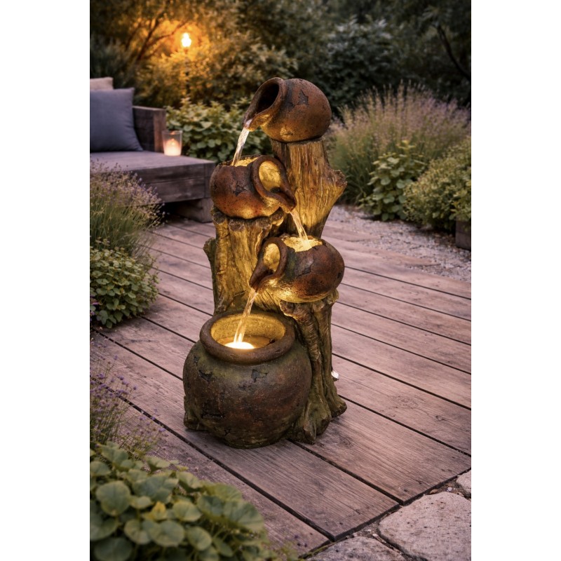 101 cm Fontaine de jardin...