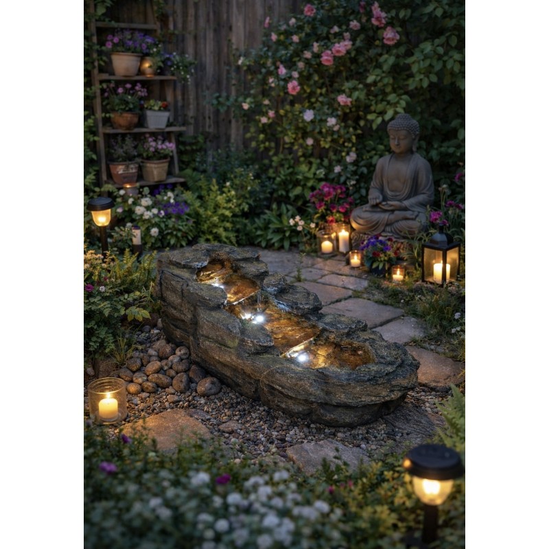 74 cm Gartenbrunnen Small...