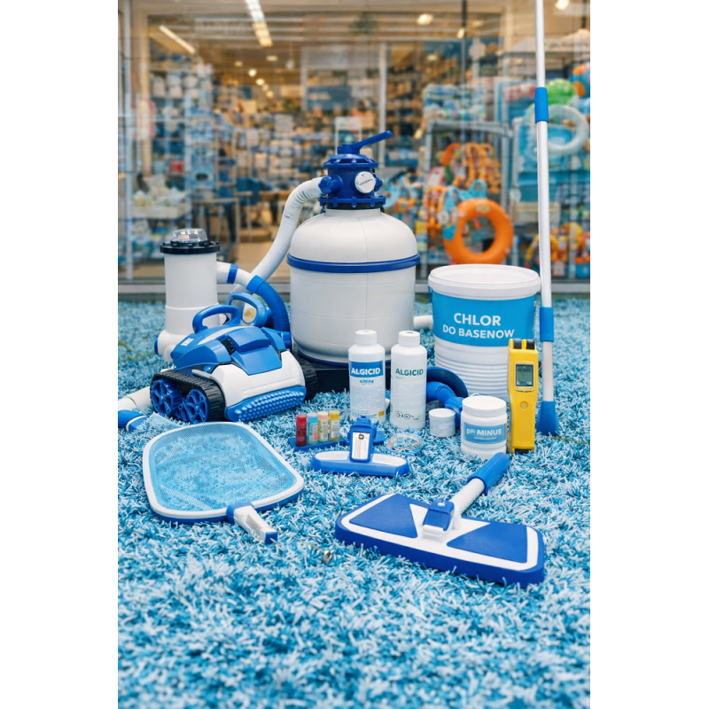 Kunstrasenfarbe - Blau, 15mm