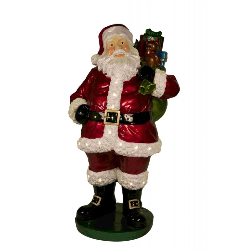 Santa with Gift Sack LED...