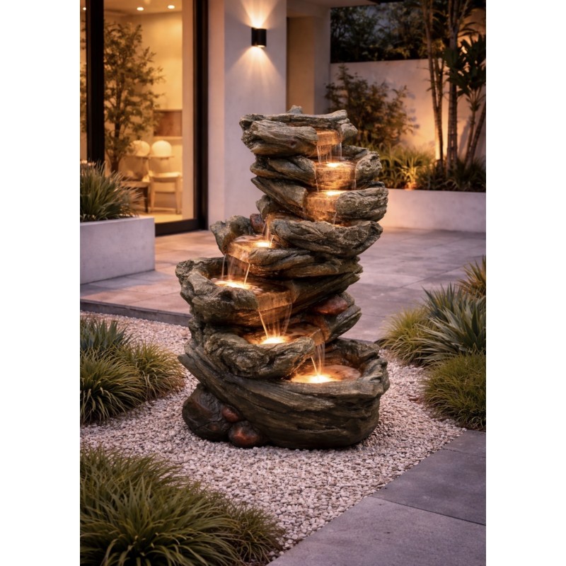 102 cm 102 cm Gartenbrunnen...