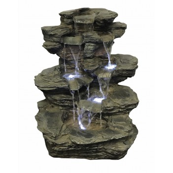 68 cm Gartenbrunnen Pine...