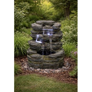 57 cm Gartenbrunnen Leith...