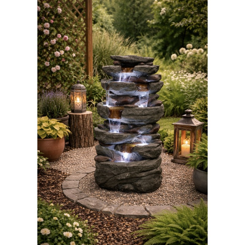 103 cm Fontaine de jardin...