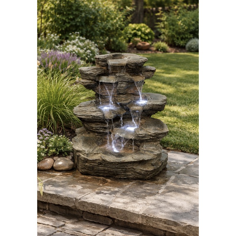 68 cm Fontaine de jardin...