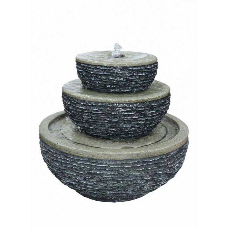 40 cm Bexhill Stacked Stone...