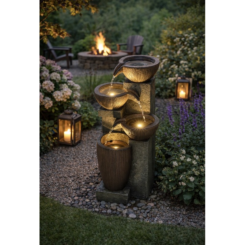 61 cm Gartenbrunnen...